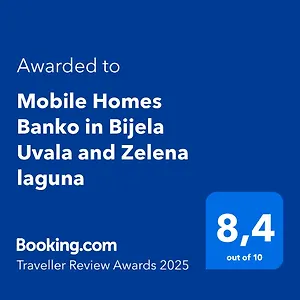 Mobile Homes Banko In Bijela Uvala And Zelena Laguna Prázdninový areál